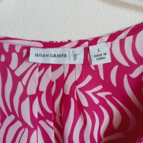 Susan Graver Size Large Top - Picture 4 of 8